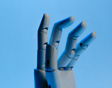Digitale marketing - Robot hand